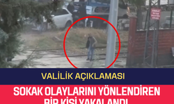 Sokak Olaylarını Yönlendiren Bir Kişi Yakalandı